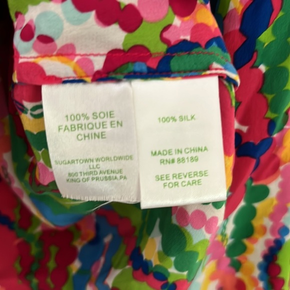 EUC Lilly Pulitzer Elsa top - Picture 4 of 7